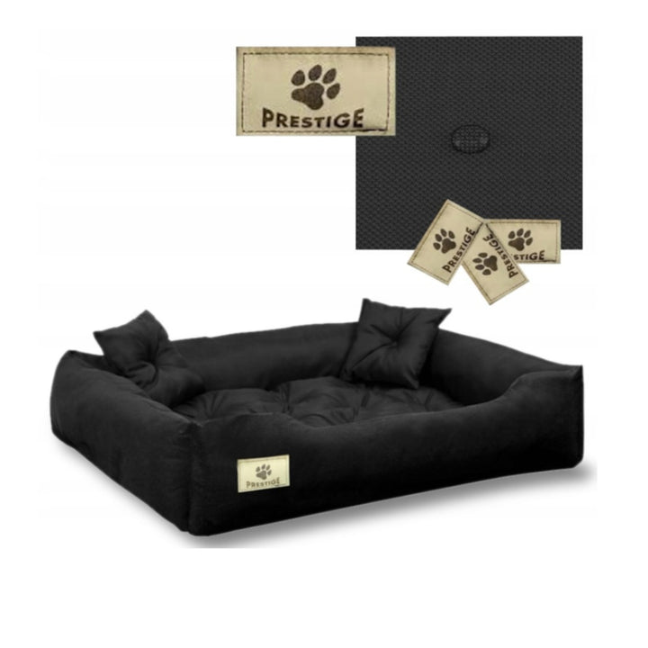 Cuccia per cani e gatti Prestige 60x50 / 75x65 cm nero Letto per animali domestici
