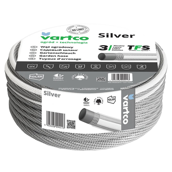 Vartco Silver TFS 3 Tubo da giardino  25 Bar 3/4" 30m