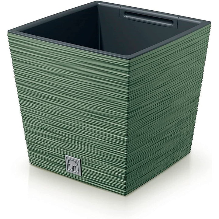Fioriera Prosperplast Furu Square Low DFS240-5615C - verde