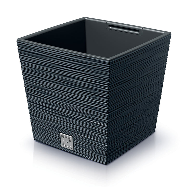 Prosperplast Furu Quadrato Basso con inserto DFS300-S433 - colore antracite