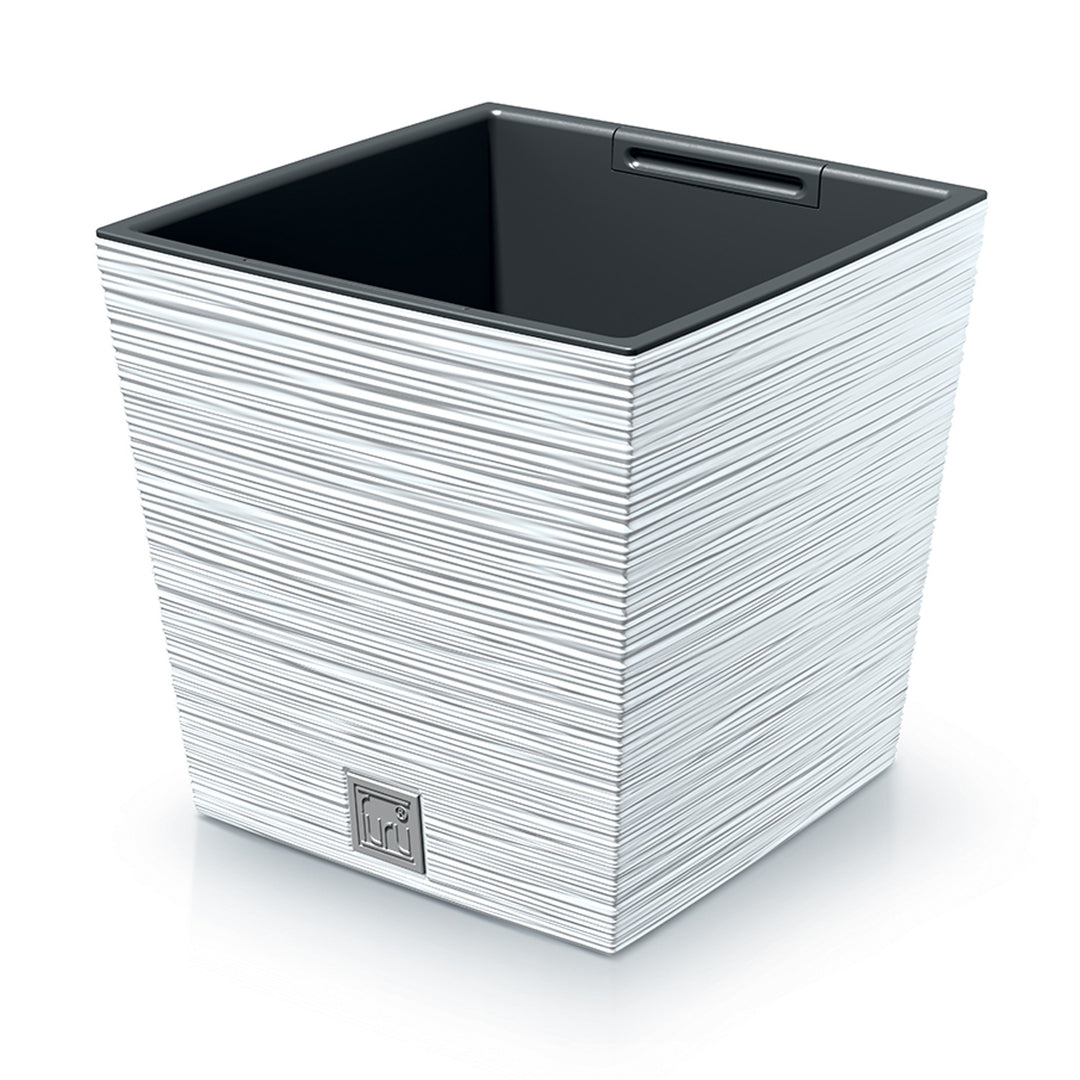 Prosperplast Furu Quadrato Basso con inserto DFS300-S449 - bianco