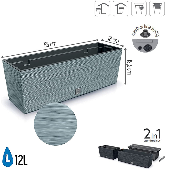 Prosperplast Furu Scatola per inserti DFC600-422U -