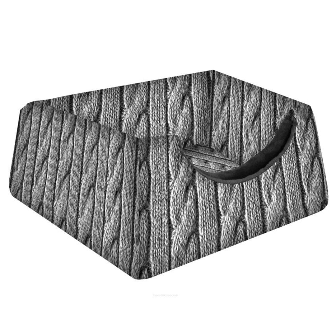 Cuccia per cani/gatti/deck 2in1 Dimensione L 55 x 55 x 45 cm Treccia