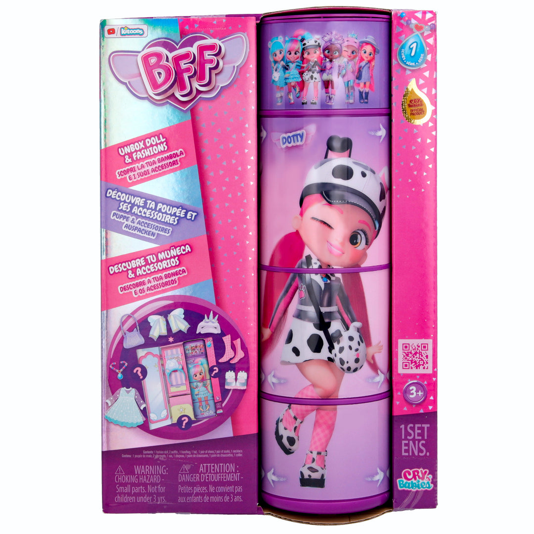 Cry Babies BFF Migliori amici per sempre, DOTTY IMC904378 + accessori