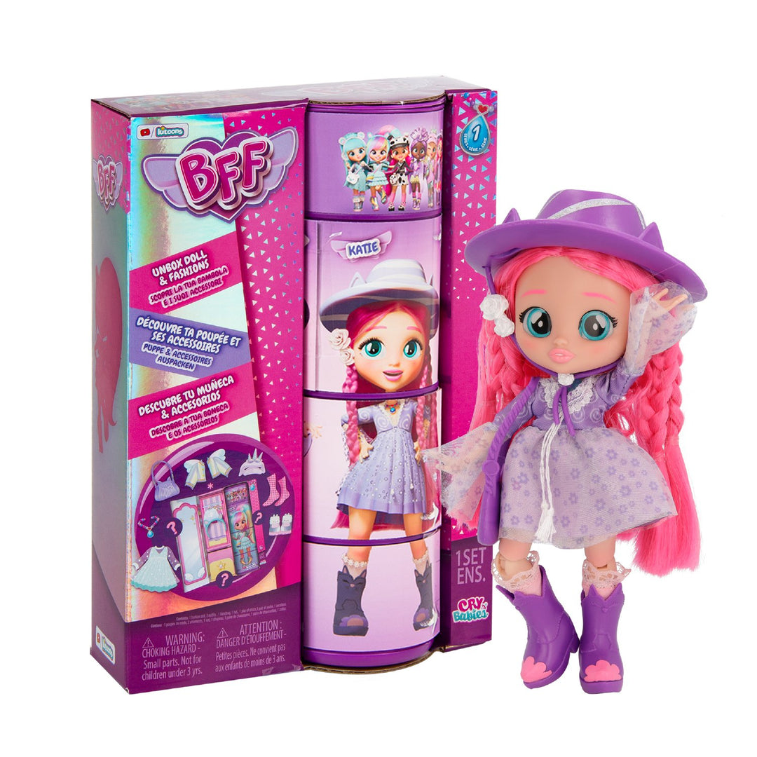 Cry Babies BFF Migliori amici per sempre, KATIE IMC904347 +accessori