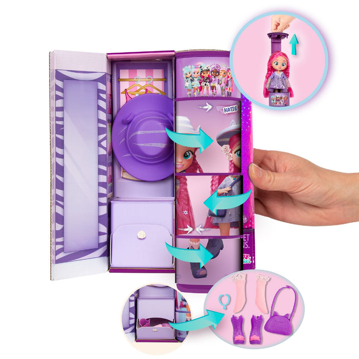 Cry Babies BFF Migliori amici per sempre, KATIE IMC904347 +accessori