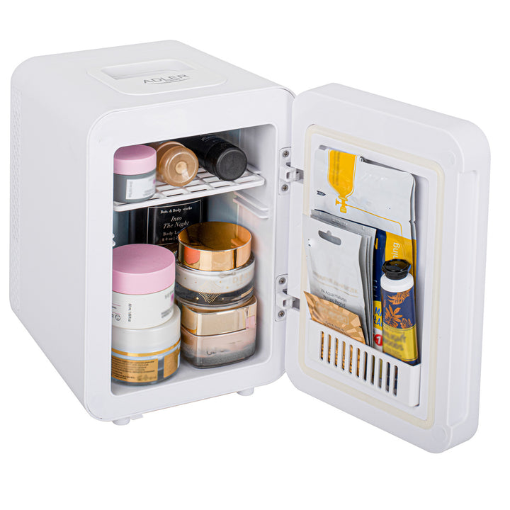 Minifrigo portatile con specchio 4L Adler AD 8085 - raffredda e riscalda