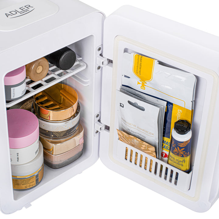 Minifrigo portatile con specchio 4L Adler AD 8085 - raffredda e riscalda