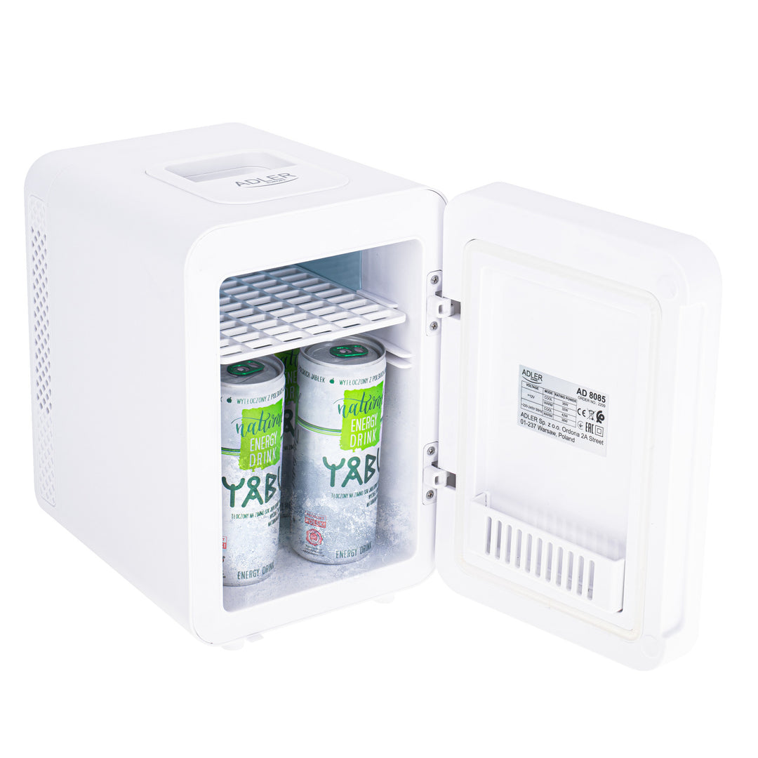 Minifrigo portatile con specchio 4L Adler AD 8085 - raffredda e riscalda