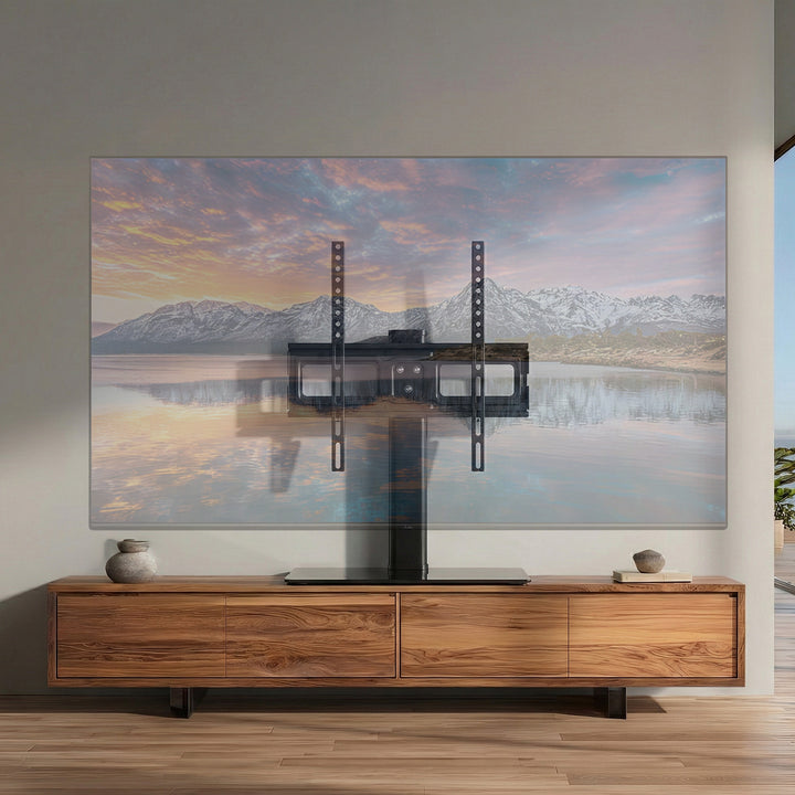 Maclean MC-450 Supporto TV universale per mobile RTV, supporto, max. 40 kg, max. VESA 400x400, per TV 32-65"