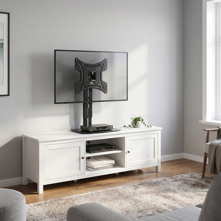 Supporto da parete per TV con mensola Maclean, max. 20 kg, max. VESA 200x200, per TV 15-42", MC-451