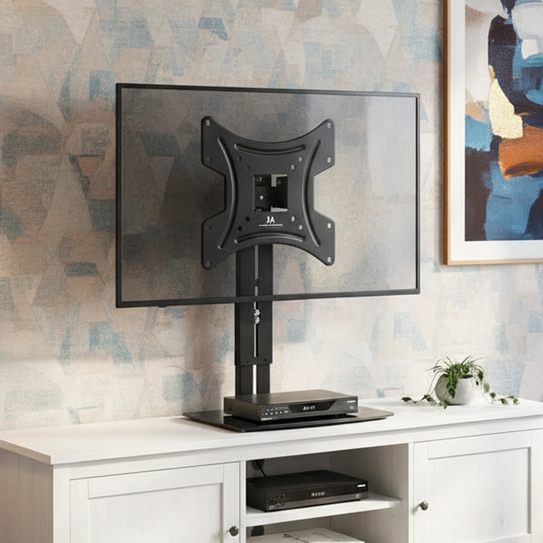 Supporto da parete per TV con mensola Maclean, max. 20 kg, max. VESA 200x200, per TV 15-42", MC-451