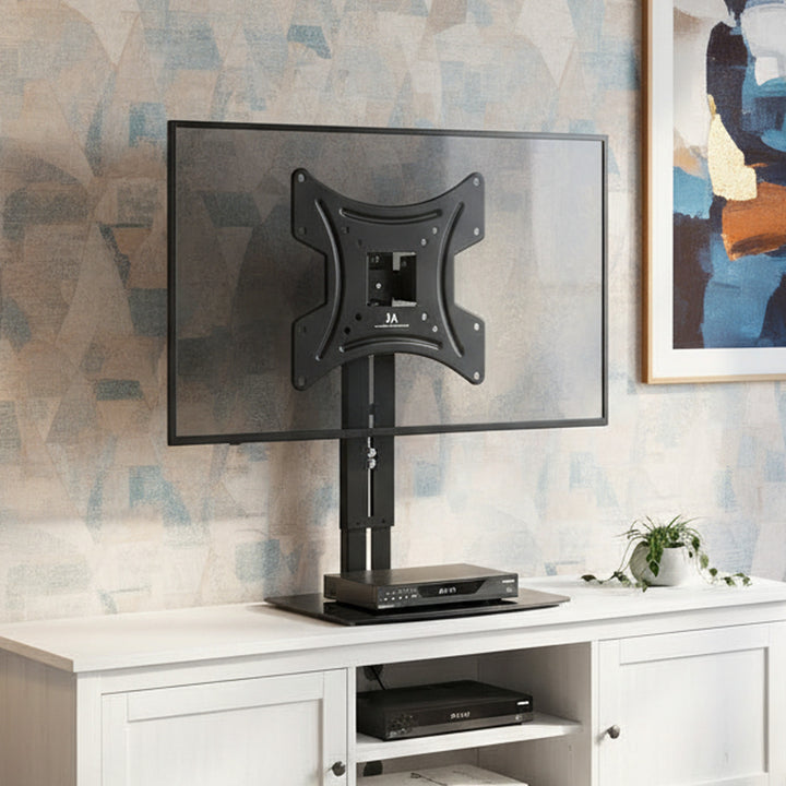 Supporto da parete per TV con mensola Maclean, max. 20 kg, max. VESA 200x200, per TV 15-42", MC-451