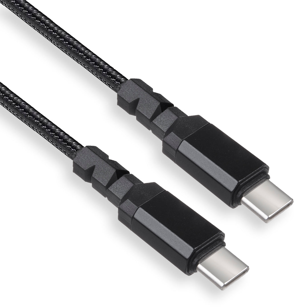 Cavo 2 x USB-C 100W Maclean, supporto PD, trasferimento dati fino a 10Gbps, 5A, , nero, lunghezza 2m, MCE492