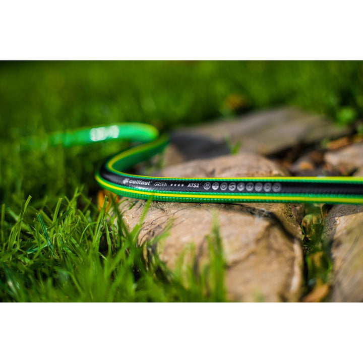 Cellfast Green ATS2™ 5 Strati Tubo da giardino a doppia treccia con trama incrociata e tricot Resistente alle radiazioni UV e antialghe (1/2" 20 m)