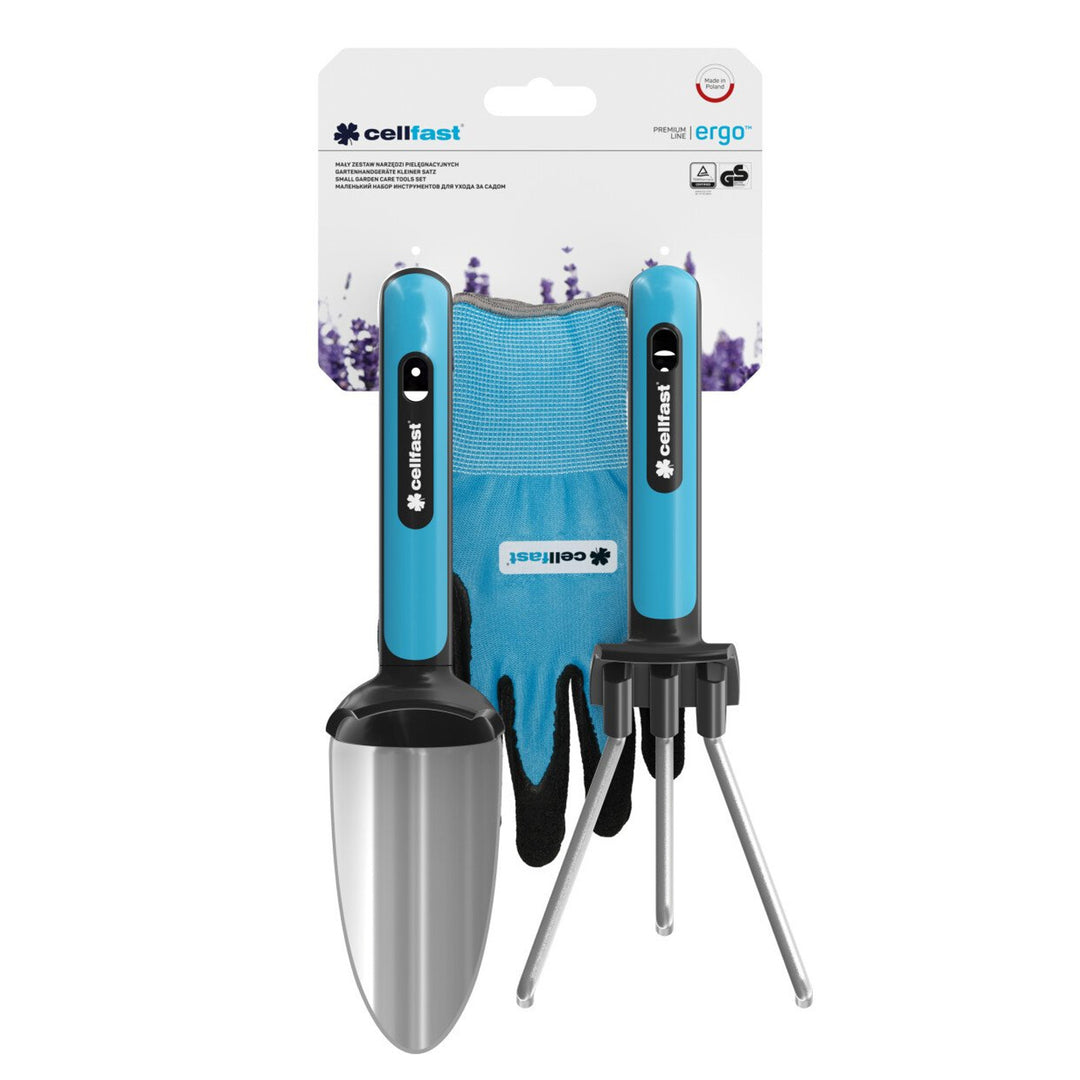 set di strumenti per la cura del giardino Cellfast ERGO + Guanti