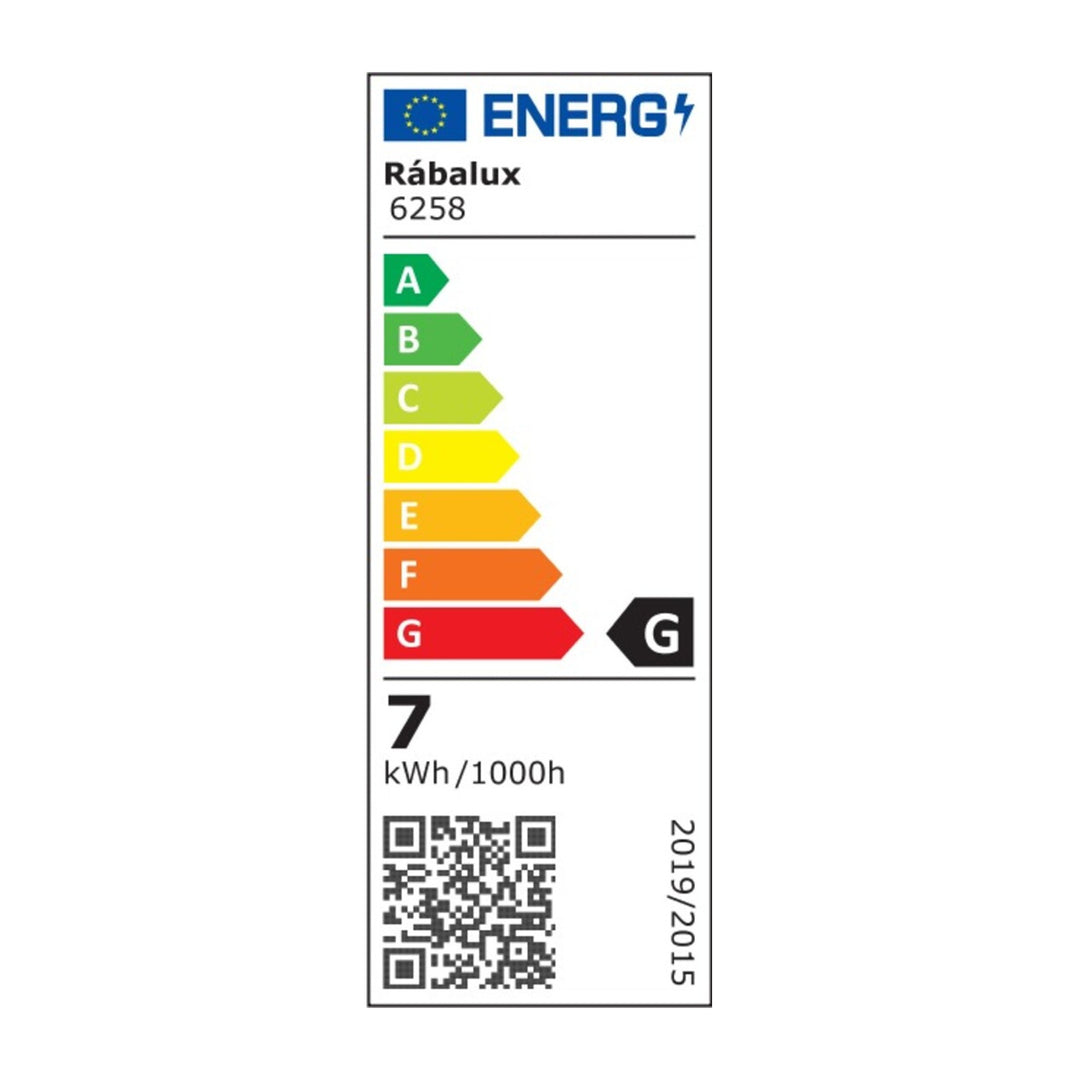Amadeo LED 7W nero 6258 lampada da parete con temperatura di colore di 4000 K