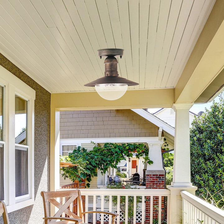 Rabalux Oslo 8736 lampada da soffitto in metallo per esterni