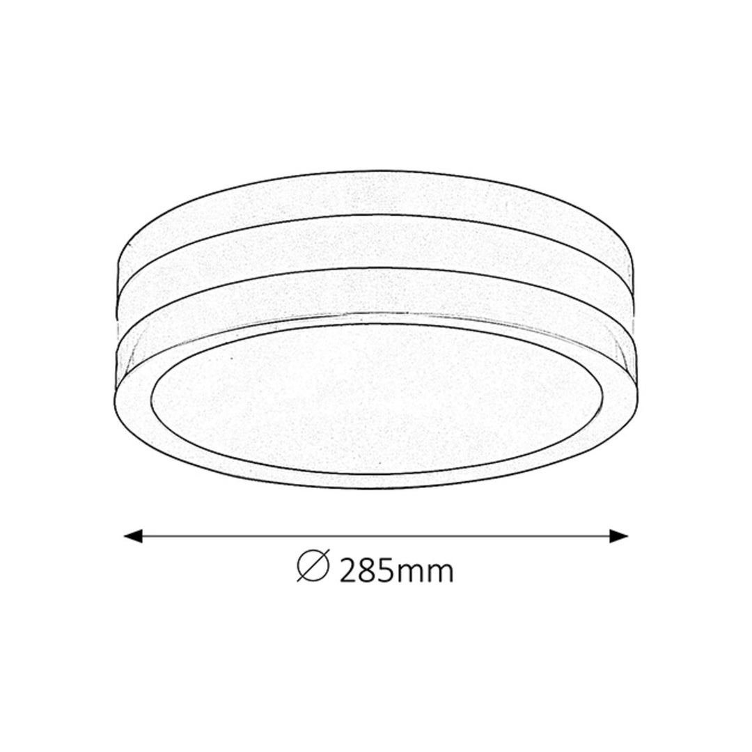 Rabalux lampada da soffitto per esterni stuttgart 8220 - colore cromo satinato