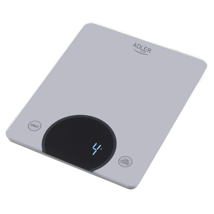 Adler AD 3173s Bilancia da cucina fino a 10 kg LED Dimensioni 20 x 16 cm