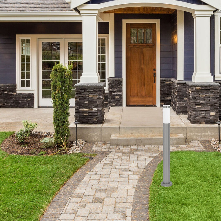 RABALUX 8264 INOX TORCH LAMPADA DA GIARDINO  IP44  METAL