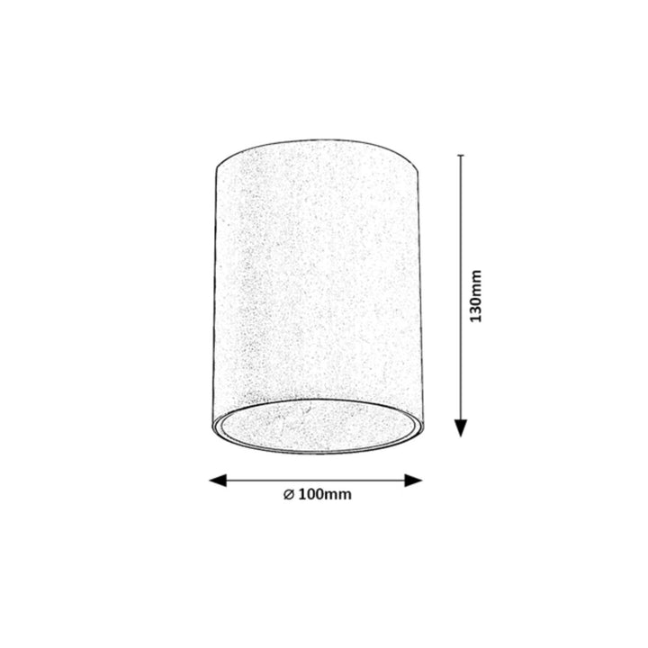 Rabalux Zombor 7819 Antracite 35W IP54 apparecchio a plafone per esterni. Ideale per qualsiasi terrazza e non solo