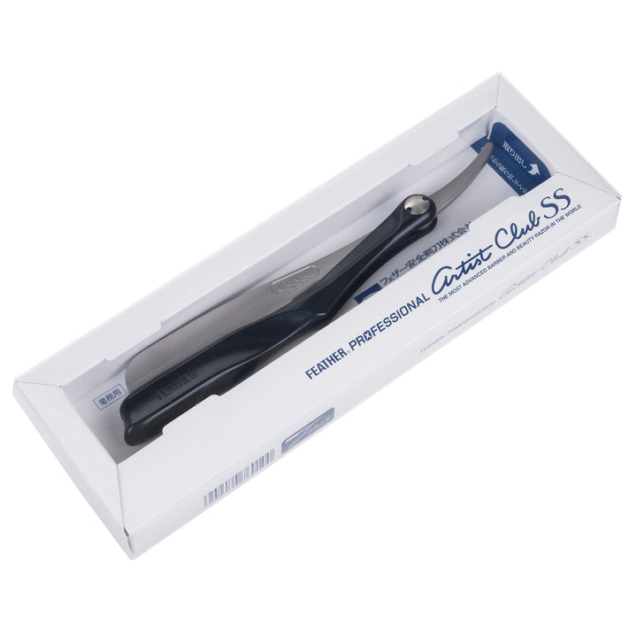 Rasoio Shavette Feather Professional Artist Club Black ACS-RB