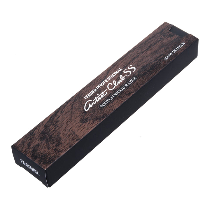 Rasoio shavette ACS-RSW Feather Professional Artist Club Scotch Wood