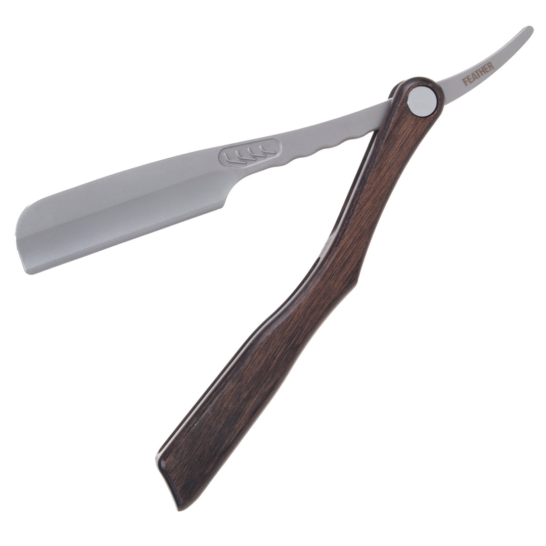 Rasoio shavette ACS-RSW Feather Professional Artist Club Scotch Wood