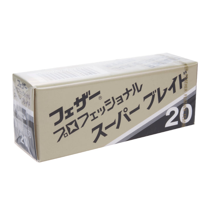 FEATHER Super Blade PS-20 lamette shavette - 20 per confezione