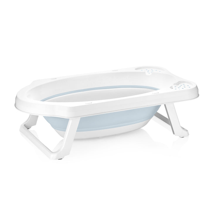 Vaschetta da bagno pieghevole Keeeper Maja bianca e blu 1064768400000