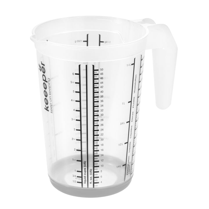 Caraffa dosatrice Keeeper Masimmo 13,5 x 19 cm con base antiscivolo