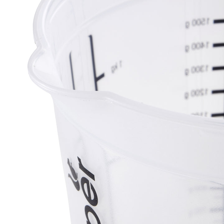 Caraffa dosatrice Keeeper Masimmo 13,5 x 19 cm base antiscivolo