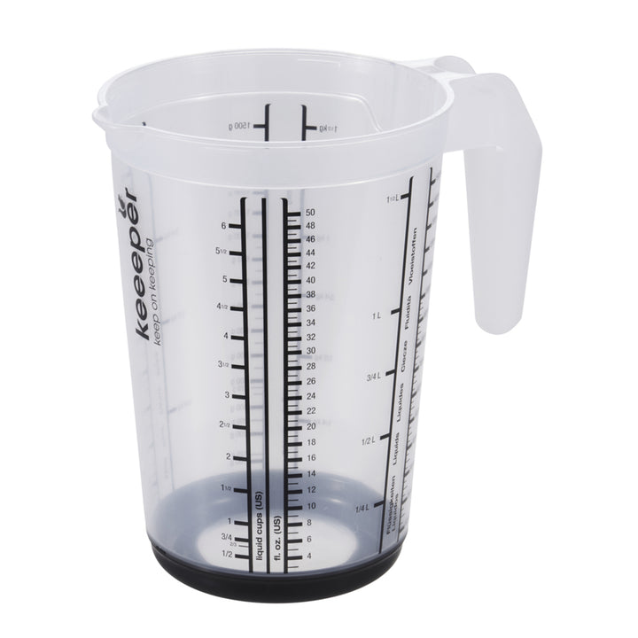 Caraffa dosatrice Keeeper Masimmo 13,5 x 19 cm base antiscivolo