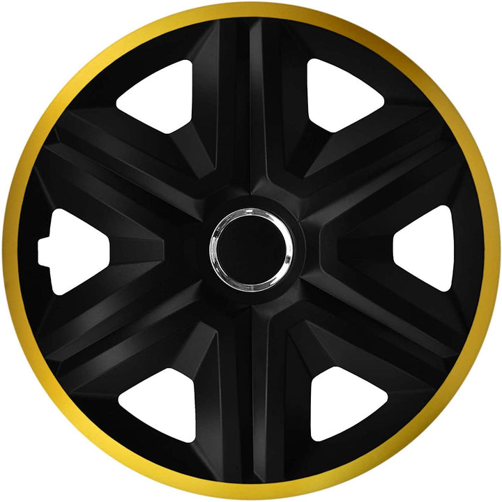 NRM 14" FAST LUX Copricerchi universali 4 pezzi gold