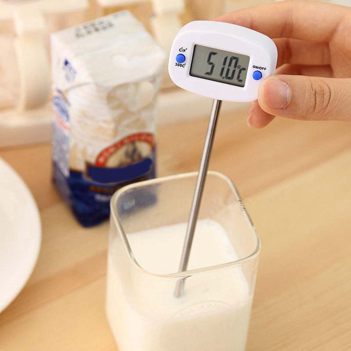 Green Blue Termometro  Sonda per alimenti, lunghezza sonda 13,5 cm, intervallo di temperatura da -50 a +300 gradi C, precisione 0,1 gradi C, GB382