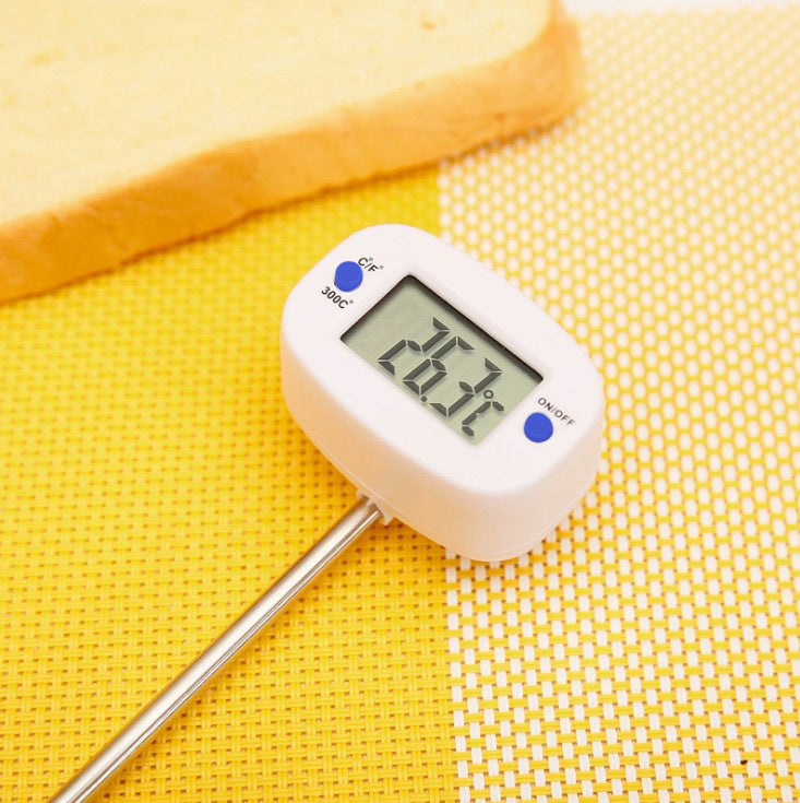Green Blue Termometro  Sonda per alimenti, lunghezza sonda 13,5 cm, intervallo di temperatura da -50 a +300 gradi C, precisione 0,1 gradi C, GB382