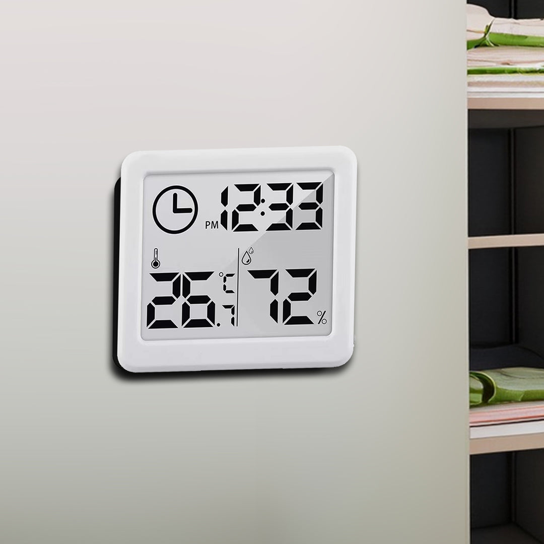 Stazione meteo Termometro/igrometro con funzione orologio, GreenBlue, bianco, GB384W