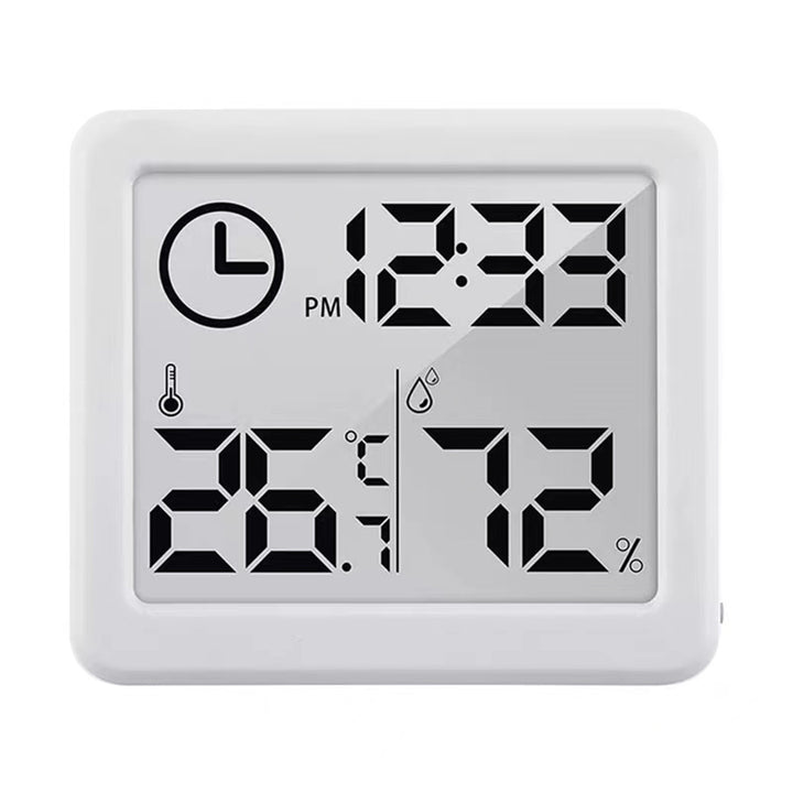 Stazione meteo Termometro/igrometro con funzione orologio, GreenBlue, bianco, GB384W