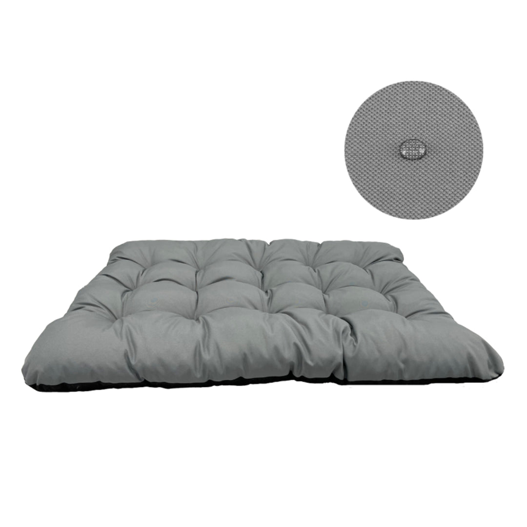 Prestige Cuscino impermeabile per cani Letto per cani impermeabile in PVC Codura lavabile antiallergico (100x70cm, grigio)