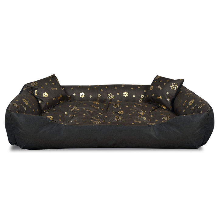 Letto per cani per gatti Ossa d'oro 100 x 75 cm impermeabile