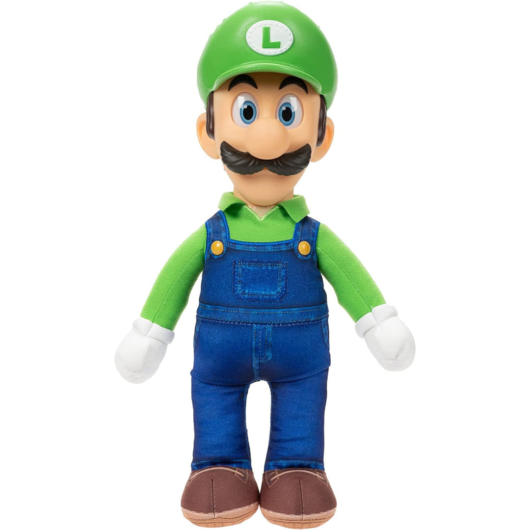 SUPER MARIO Movie Luigi, peluche, mascotte del cartone animato, 30 cm