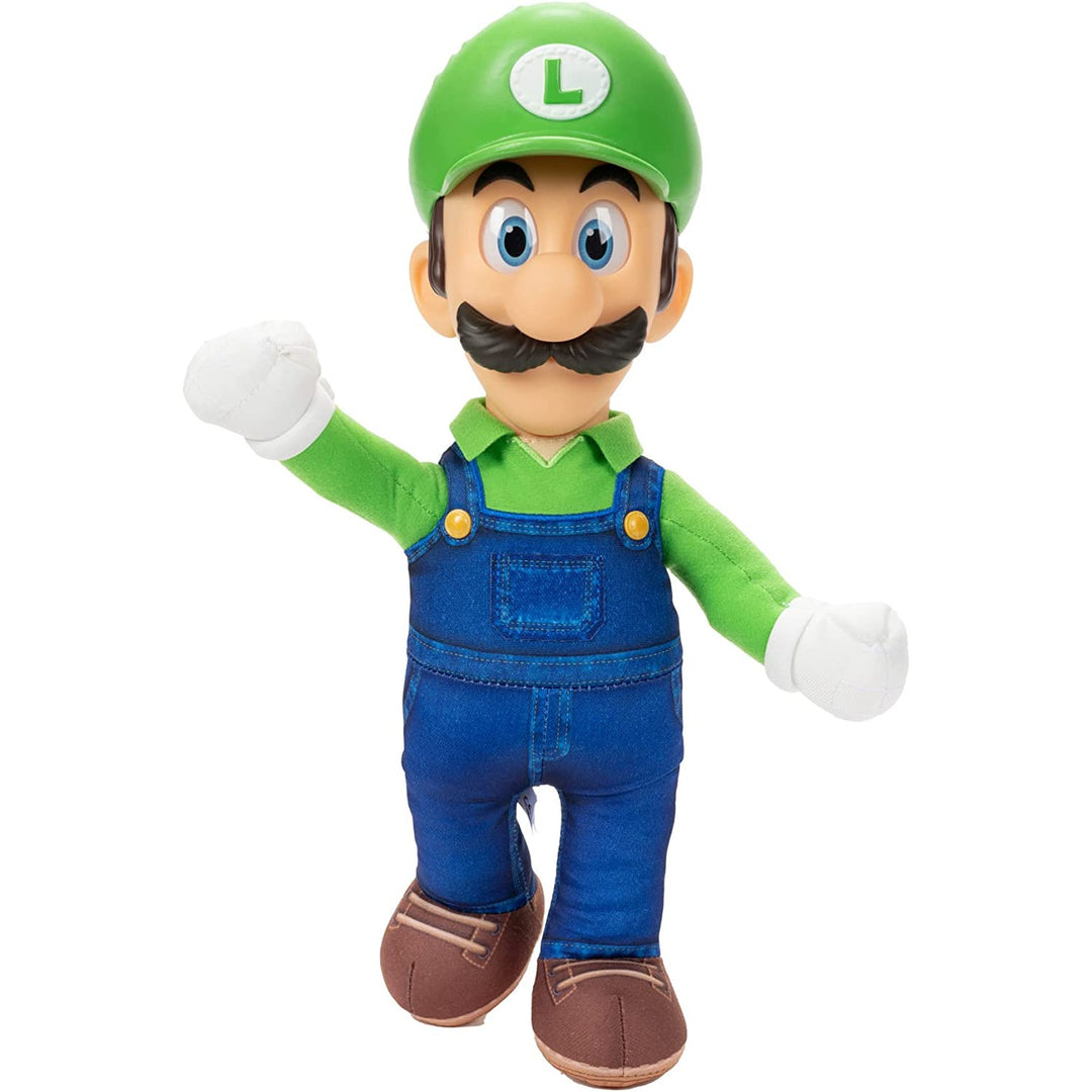 SUPER MARIO Movie Luigi, peluche, mascotte del cartone animato, 30 cm
