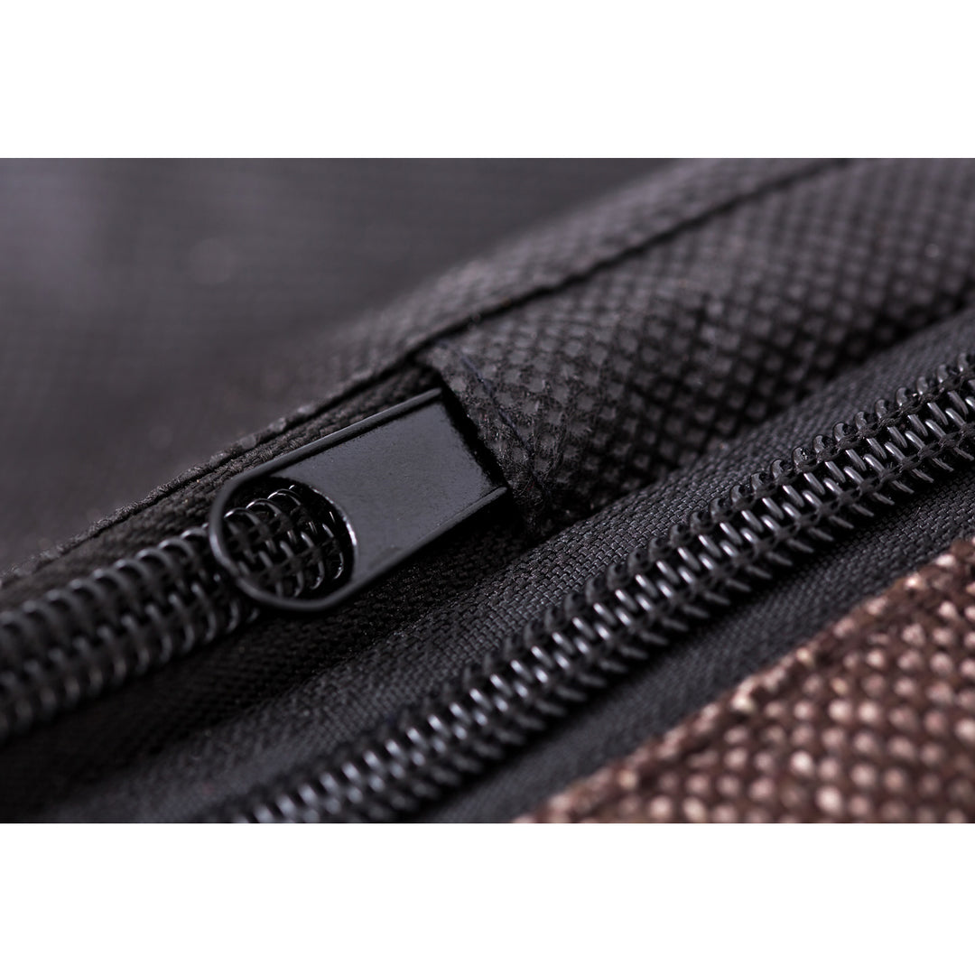 Mestizo Mallorca Comfort Pet Bed Letto per cani Divano per cani in tessuto resistente (Dimensioni esterne: 100x75cm / Dimensioni interne: 70x53cm, Marrone/Nero)