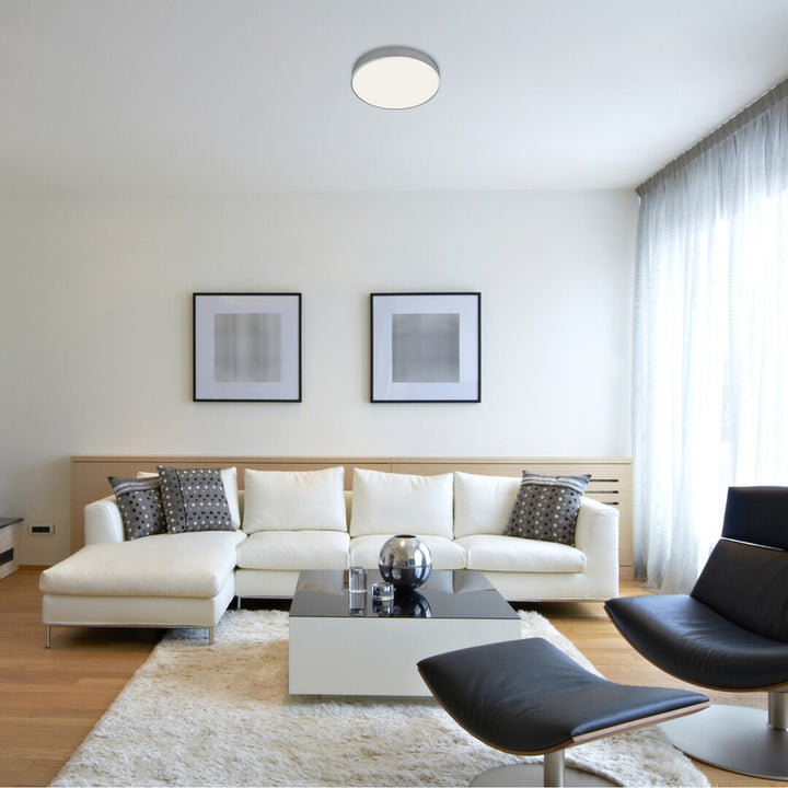 Rabalux Tesia lampada da soffitto 3315 argento 36W luce bianca naturale