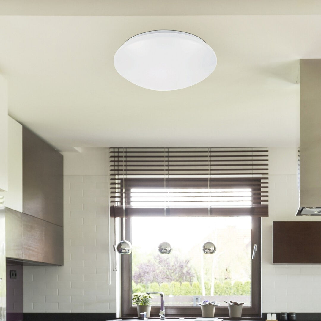 Rabalux Lucas lampada da soffitto 3435 bianco 18W rotonda