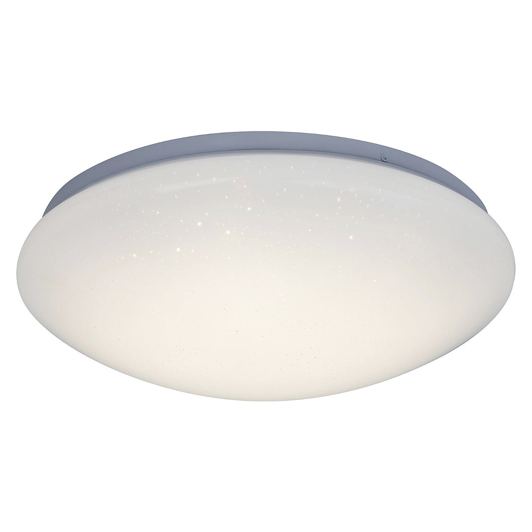 Rabalux Lucas lampada da soffitto rotonda 3937 bianco 18W Effetto illuminazione Stellato