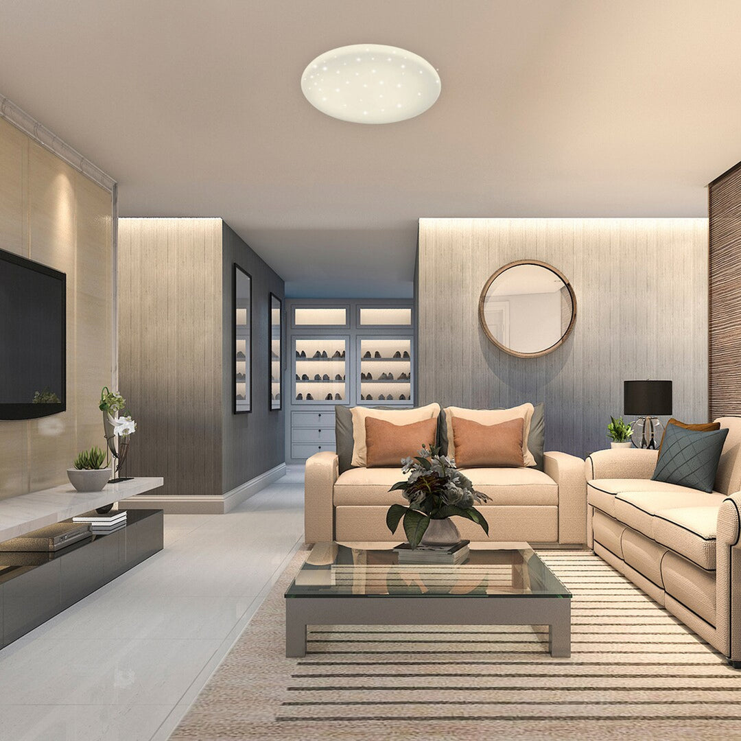 Rabalux Lampada da soffitto a LED Danny 5446 bianco 60W colore della luce regolabile