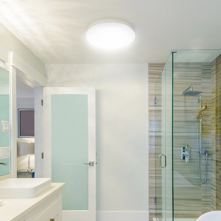 Rabalux Lucas lampada da soffitto bianca rotonda 18W 3438