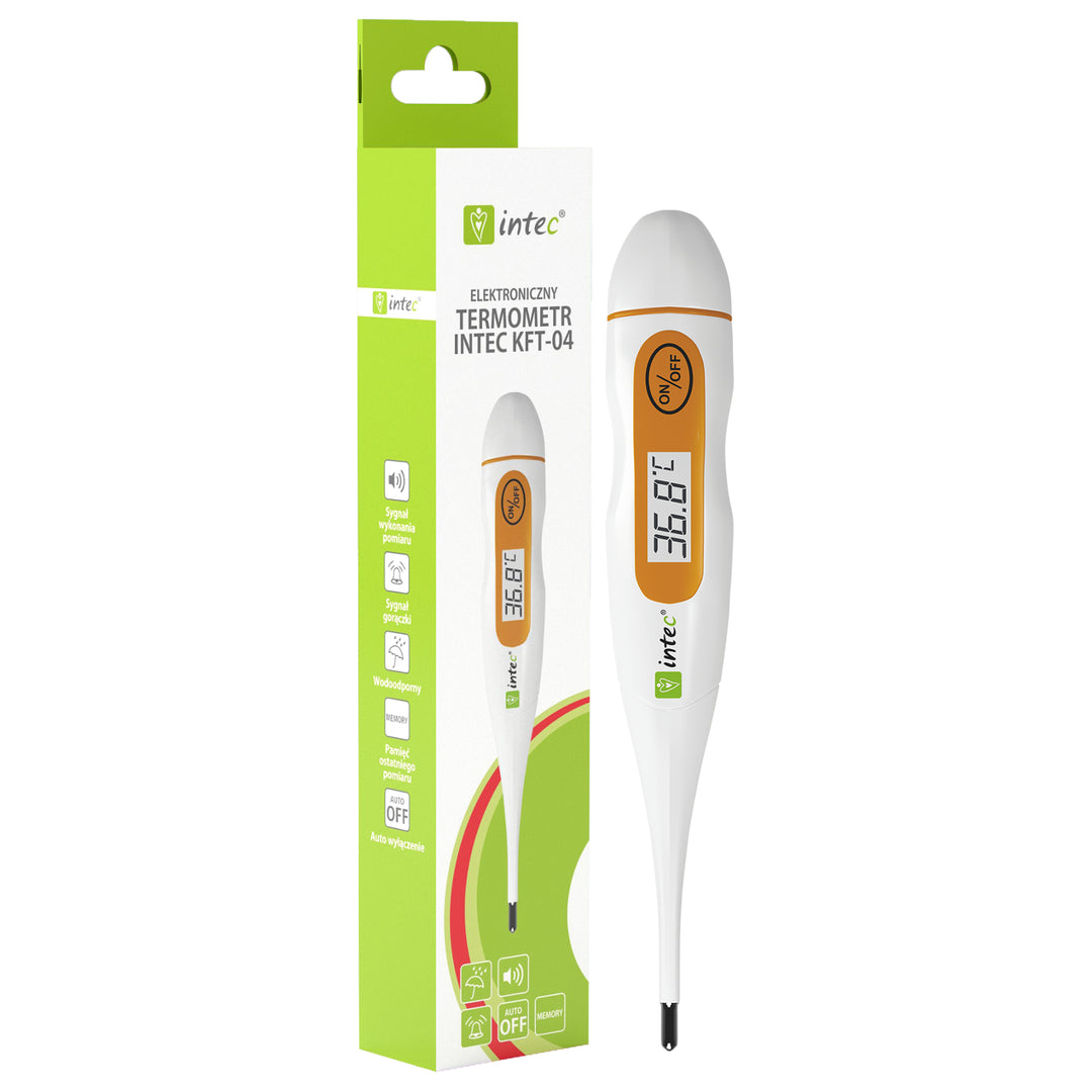 Termometro elettronico Intec KFT-04 veloce e preciso Spegnimento automatico